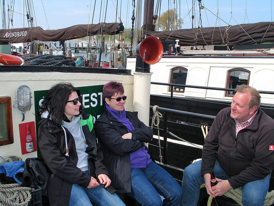 Segelrüstzeit auf dem Ijsselmeer